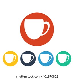 Vector illustration of cup icon