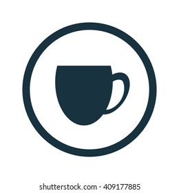 Vector illustration of cup icon