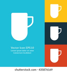 Vector illustration of cup icon
