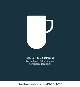 Vector illustration of cup icon