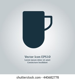 Vector illustration of cup icon