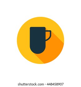 Vector illustration of cup icon