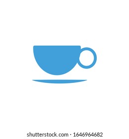 Vector illustration, cup icon template.