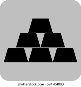 Vektorgrafik des Pokal-Pyramid-Symbols
