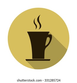 Vector Illustration of a cup of tea or coffee