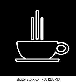 Vector Illustration of a cup of tea or coffee