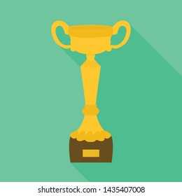 Vector illustration of cup and winner sign. Set of cup and bowl stock vector illustration.