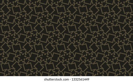 Vector illustration with curved line. Modern pattern in triangles style. For modern interior design.