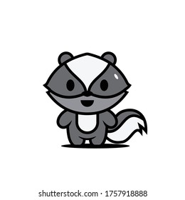 Vector illustration of a cute animal