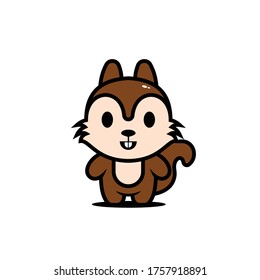 Vector illustration of a cute animal