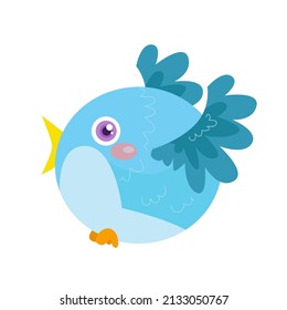 Vector illustration of cute animals on white background