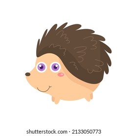 Vector illustration of cute animals on white background