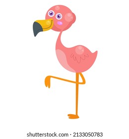 Vector illustration of cute animals on white background