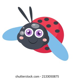 Vector illustration of cute animals on white background