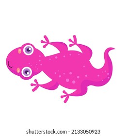 Vector illustration of cute animals on white background