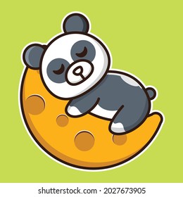 vector illustration of cute baby piggy