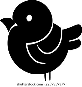 vector illustration of cute bird