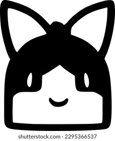 vector illustration of cute cartoon