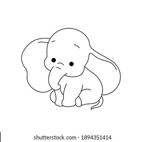 Download Small Elephant Drawing Hd Stock Images Shutterstock