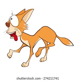 vector illustration of a cute cat cartoon