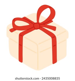 Vector illustration cute doodle gift for digital stamp,greeting card,sticker,icon, design