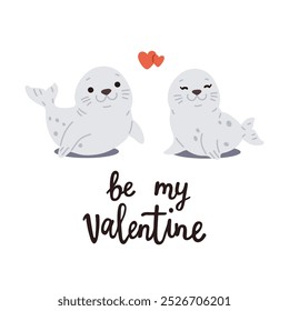 Vektorgrafik niedlich doodle valentine druck für digitale stempel, grußkarte, aufkleber, symbol, design