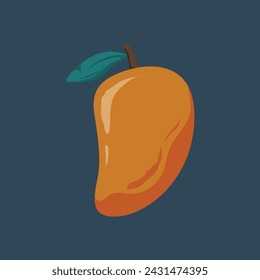 Vector illustration of cute fruit shapes.