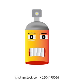 Vector illustration of cute graffitii characters