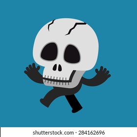 Vector illustration, cute Halloween Character