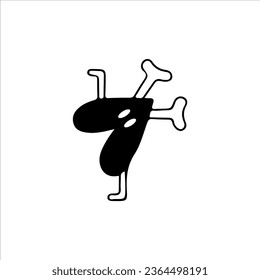ilustración vectorial de un carácter cardíaco lindo
