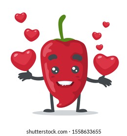 vector illustration of cute mascot or character in white background