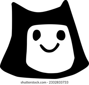 vector illustration of cute monster cartoon