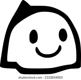 vector illustration of cute monster cartoon