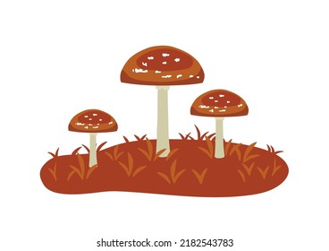 Ilustración vectorial de setas lindas.