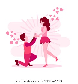 VECTOR ILLUSTRATION CUTE ROMANTIC VALENTINE LOVE COUPLE SILHOUETTE PINK WEDDING MARRIAGE GIRLFRIEND BOYFRIEND DATING DINNER ILLUSTRATOR BEST POSE