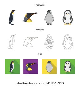 Vector illustration of cute and snow logo. Collection of cute and happy stock vector illustration.