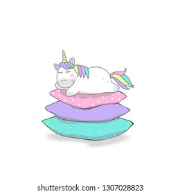 6,050 Sleeping unicorn Images, Stock Photos & Vectors | Shutterstock