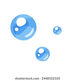 Vector illustration of cute water drop