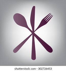 Vector illustration of cutlery