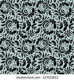 Vector illustration. Cutout paper lace texture, vector tulle background, swirly seamless pattern on neutral.