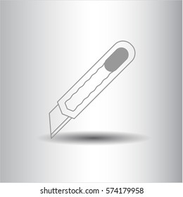 Ilustración vectorial del icono de corte

