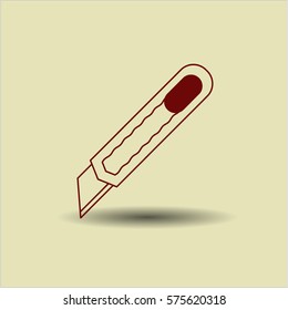 Vector Illustration of Cutter Icon
