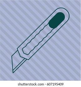 Ilustración vectorial Icono cortador símbolo vectorial eps plana jpg aplicación web concepto