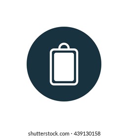 Vector illustration of cutting board icon
