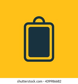 Vector illustration of cutting board icon