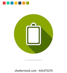 Vector illustration of cutting board icon