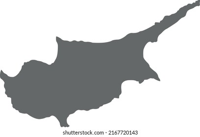 Vector Illustration Cyprus Map Stock Vector Royalty Free 2167720143 Vector Illustration Cyprus Map Stock Vector Royalty Free 2167720143