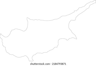 3,421 Cyprus outline Images, Stock Photos & Vectors | Shutterstock