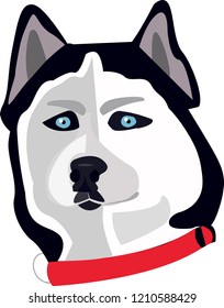 Vector Illustration of Dalmatian Dog