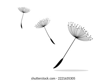 Kronleuchter aus Vektorgrafik im Wind geblasen. Leuchter-Samensymbol. Kronleuchter auf weißem Hintergrund. Vektorgrafik